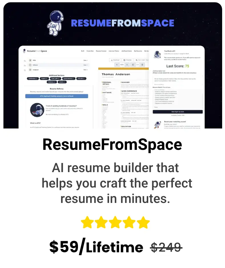 ResumeFromSpace